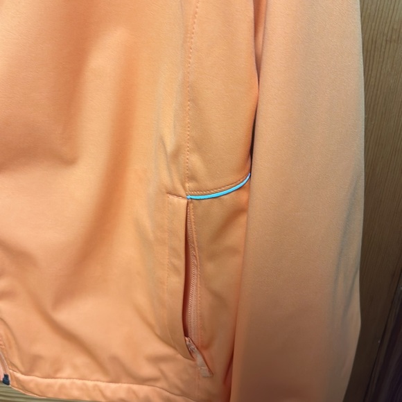 Clique orange jacket with reflective piping on back of jacket. Women’s XL - Picture 8 of 11